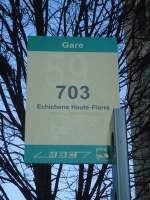(138'158) - MBC-Haltestelle - Morges, Gare - am 9. Mrz 2012