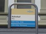 (149'673) - Ortsbus-Haltestelle - Brig, Bahnhof - am 20.