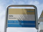 (181'335) - Ortsbus-Haltestelle - Glis, Romantica - am 24. Juni 2017