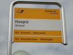 (127'533) - PostAuto-Haltestelle - Grimsel, Hospiz - am 4.