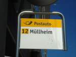(129'092) - PostAuto-Haltestelle - Frauenfeld, Bahnhof - am 22.