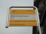 (130'305) - PostAuto-Haltestelle - Spiez, Oberlandstrasse - am 11.