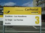 (130'863) - PostAuto-Haltestelle - Sion, Gare - am 1.