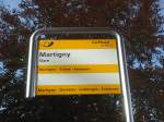 (130'876) - PostAuto-Haltestelle - Martigny, Gare - am 1.