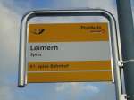 (131'139) - PostAuto-Haltestelle - Spiez, Leimern - am 29.