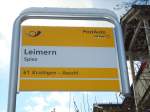 (131'140) - PostAuto-Haltestelle - Spiez, Leimern - am 29.