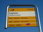 (131'933) - PostAuto-Haltestelle - Leytron, Ancienne poste - am 2.