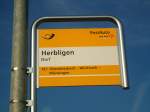 (133'481) - PostAuto-Haltestelle - Herbligen, Dorf - am 25.
