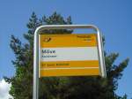 (133'519) - PostAuto-Haltestelle - Faulensee, Mwe - am 1.
