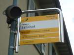 (133'589) - PostAuto-Haltestelle - Flelen, Bahnhof - am 14.