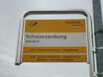 (133'990) - PostAuto-Haltestelle - Schwarzenburg, Bahnhof - am 9.