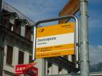 (134'542) - PostAuto-Haltestelle - Interlaken, Zentralplatz - am 27.