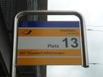 (134'936) - PostAuto-Haltestelle - Frauenfeld, Bahnhof - am 10.