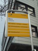 (137'583) - PostAuto-Haltestelle - Bern, Inselspital - am 9.