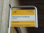 (138'428) - PostAuto-Haltestelle - Emdthal, usseres Emdthal - am 6.