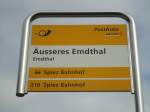 (138'429) - PostAuto-Haltestelle - Emdthal, usseres Emdthal - am 6.
