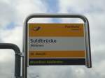 (138'432) - PostAuto-Haltestelle - Mlenen, Suldbrcke - am 6.