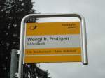 (138'439) - PostAuto-Haltestelle - Wengi b.