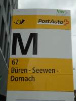 (138'837) - PostAuto-Haltestelle - Liestal, Bahnhof - am 16.