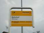(142'448) - PostAuto-Haltestelle - Mnsingen, Bahnhof - am 10.