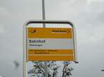 (142'449) - PostAuto-Haltestelle - Mnsingen, Bahnhof - am 10.