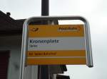 (143'000) - PostAuto-Haltestelle - Spiez, Kronenplatz - am 7.
