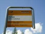(146'254) - PostAuto-Haltestelle - Blatten (Ltschen), Eisten - am 5.
