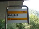 (146'790) - PostAuto-Haltestelle - Oberdorf SO, Bahnhof - am 31.