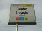 (147'817) - AMSA- + PostAuto-Haltestelle - Balerna, Centro Breggia - am 6.