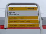 (148'695) - PostAuto-Haltestelle - Le Chble VS, gare - am 2.