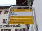 (149'089) - PostAuto-Haltestelle - Obersaxen, Post - am 1.