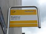 (151'058) - PostAuto-Haltestelle - Delmont, PubliCar - am 29.