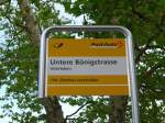 (151'878) - PostAuto-Haltestelle - Interlaken, Untere Bnigstrasse - am 28.