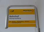 (154'674) - PostAuto-Haltestelle - Brnig-Hasliberg, Bahnhof - am 30.