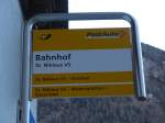 (157'896) - PostAuto-Haltestelle - St.
