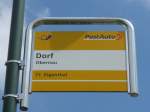 (160'937) - PostAuto-Haltestelle - Obernau, Dorf - am 24.