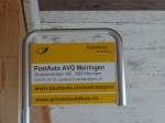 (161'056) - PostAuto-Haltestelle - PostAuto AVG Meiringen - am 25.