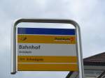 (163'211) - PostAuto-Haltestelle - Urnsch, Bahnhof - am 2.