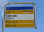 (163'259) - PostAuto-Haltestelle - Schwgalp, Passhhe - am 2.