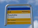 (163'260) - PostAuto-Haltestelle - Schwgalp, Passhhe - am 2.
