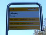 (167'634) - PostAuto-Haltestelle - Tenna, Abzw.
