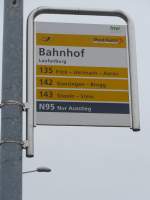 (168'758) - PostAuto-Haltestelle - Laufenburg, Bahnhof - am 20.
