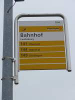 (168'761) - PostAuto-Haltestelle - Laufenburg, Bahnhof - am 20.