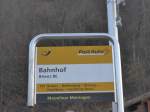 (168'792) - PostAuto-Haltestelle - Brienz BE, Bahnhof - am 21.