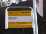 (168'793) - PostAuto-Haltestelle - Brienz BE, Bahnhof - am 21.