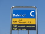 (169'309) - PostAuto-Haltestelle - Blach, Bahnhof - am 19.