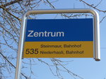 (169'329) - PostAuto-Haltestelle - Stadel, Zentrum - am 19.