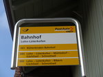 (169'406) - PostAuto-Haltestelle - Lohn-Lterkofen, Bahnhof - am 21.