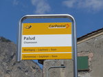 (170'221) - PostAuto-Haltestelle - Chamoson, Palud - am 24.