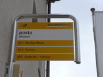 (170'902) - PostAuto-Haltestelle - Mstair, posta - am 16.